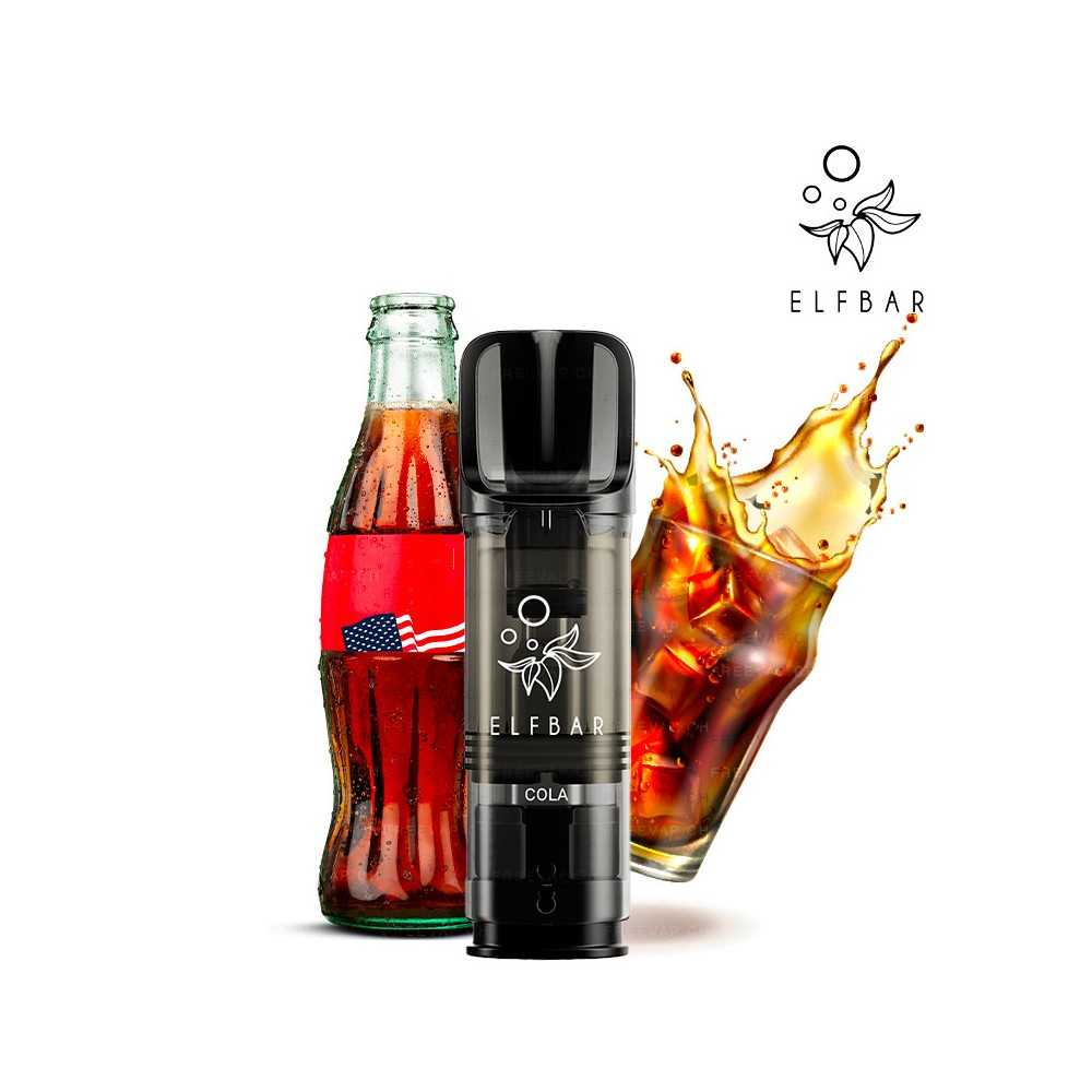 ELFA PRO - COLA - ELF BAR CONFEZIONE X2 CARTUCCE Elf Bar Prodotti