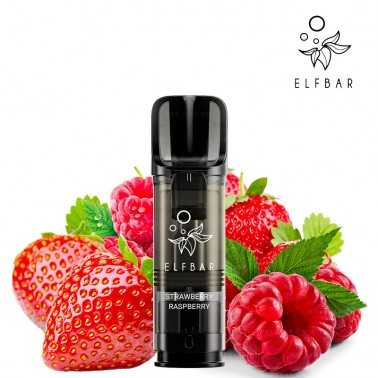 CARTOUCHES ELFA PRO - FRAISE FRAMBOISE - ELF BAR PACK X2 Elf Bar Products