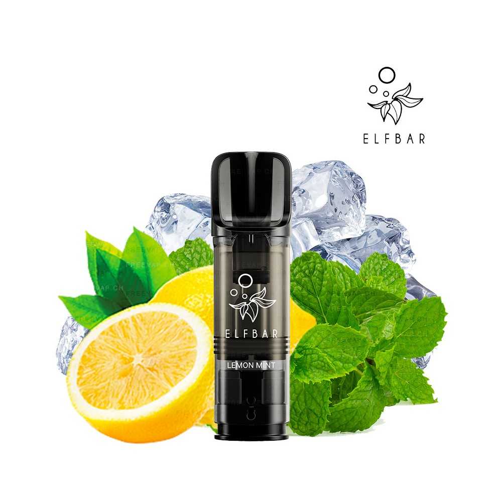 ELFA PRO CARTRIDGES - LEMON MINT - ELF BAR PACK X2 Elf Bar Products