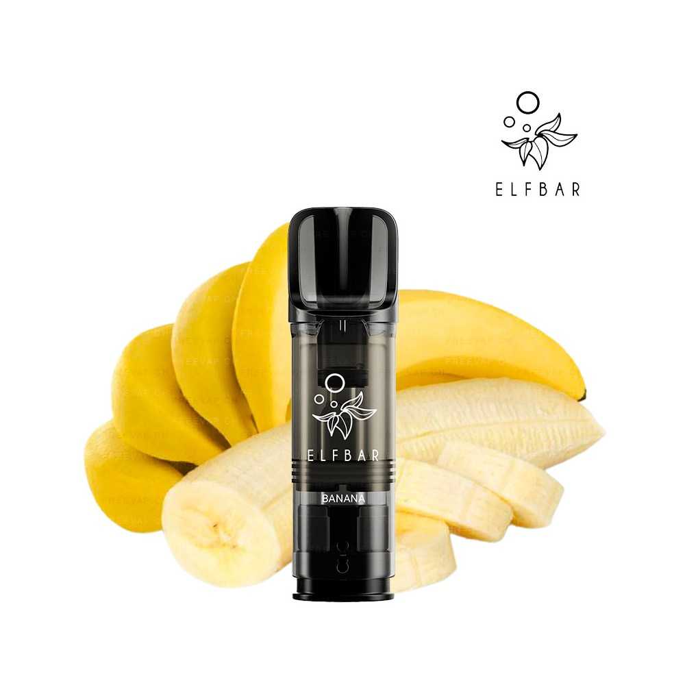 PATRONEN ELFA PRO - BANANE - ELF BAR PACK X2 Elf Bar Produkte