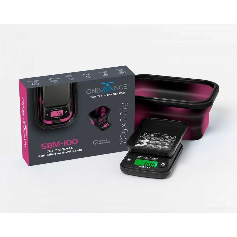 On Balance SBM-100-PK 100 x 0,01 g On Balance Bilance SmokeShop