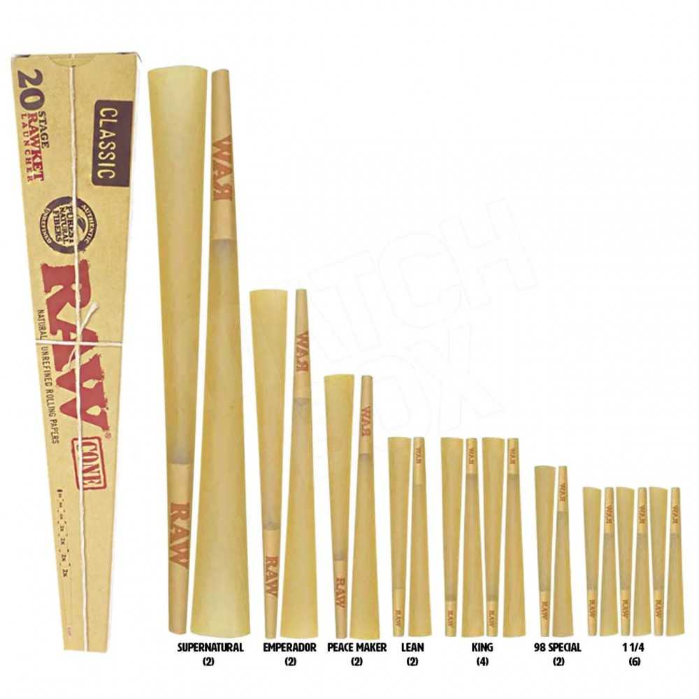RAW 20 Stage RAWket Launcher Pack RAW Rolling sheet