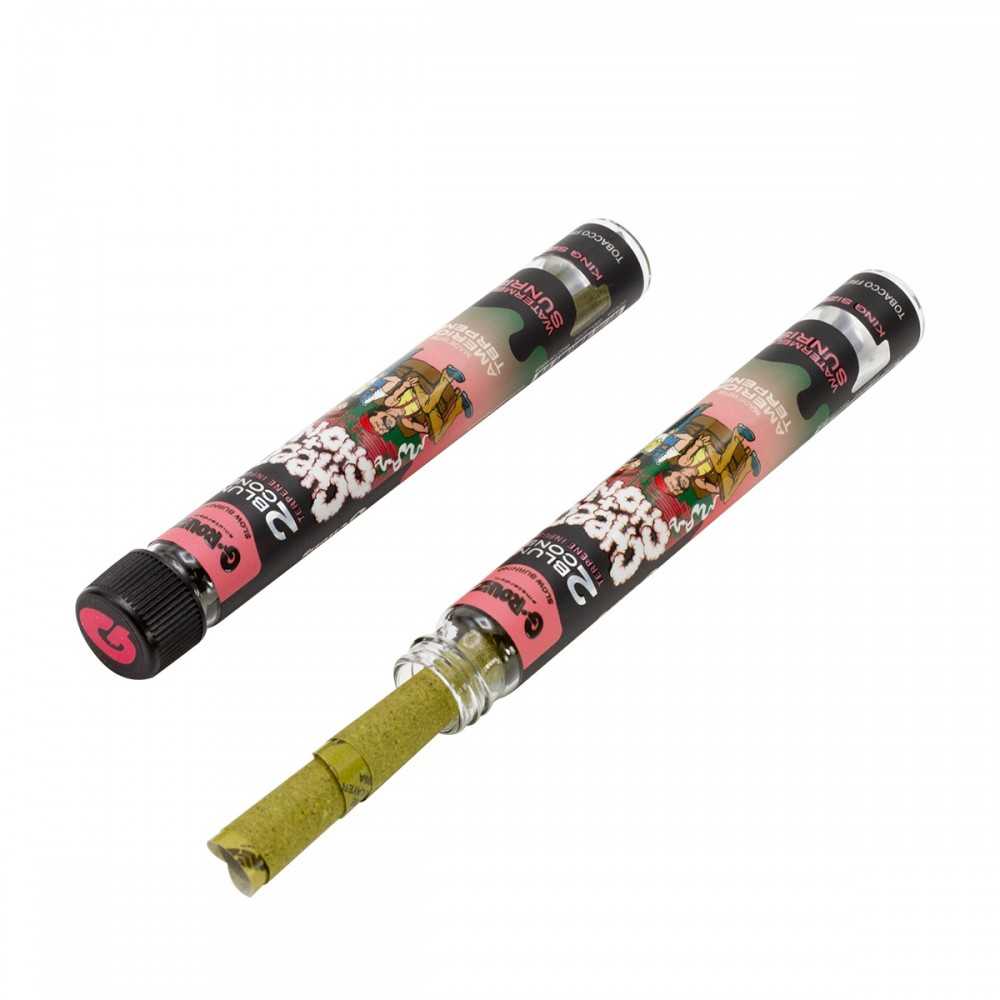 G-ROLLZ Cheech & Chong(TM) 2x coni smussati infusi di terpeni "Watermelon Sunrise" G-Rollz Prodotti