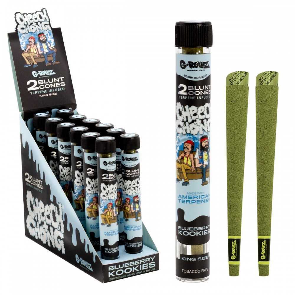 G-ROLLZ Terpene Infused Cones Cheech & Chong "Blueberry Kookies" G-Rollz Products