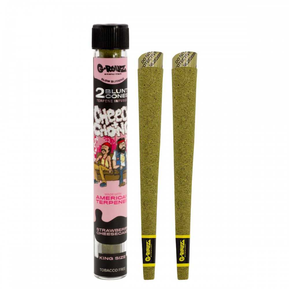 G-ROLLZ Terpene Infused Cones Cheech & Chong "Strawberry Cheesecake" G-Rollz Products