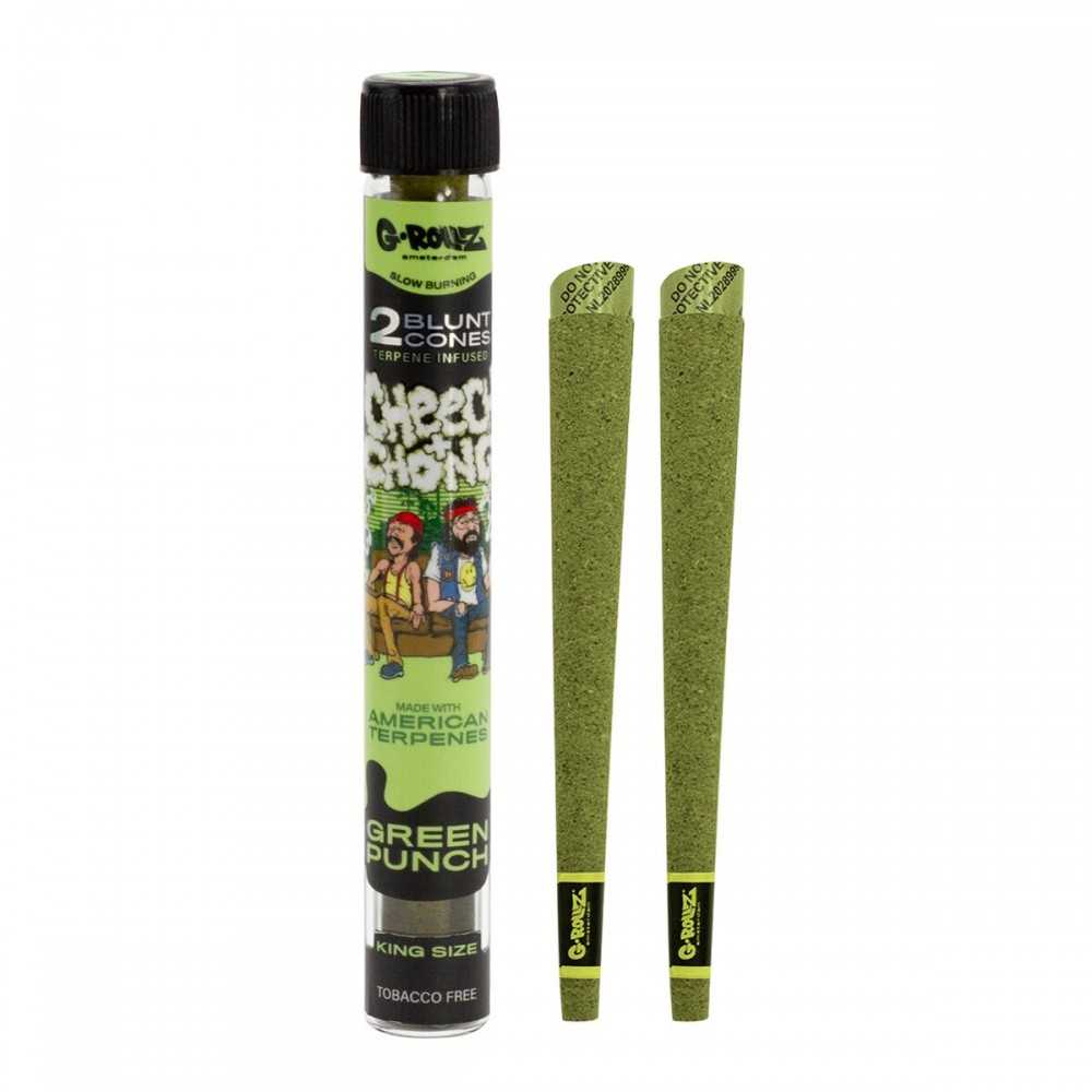 G-ROLLZ Terpene Infused Cones Cheech & Chong "Green Punch" G-Rollz Products