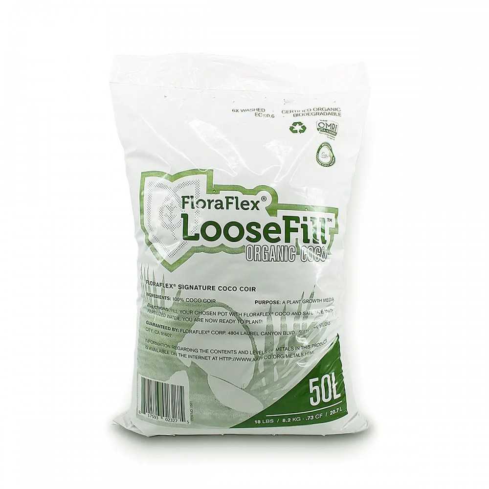 Sacco Cocos 50L LooseFill Floraflex Prodotti