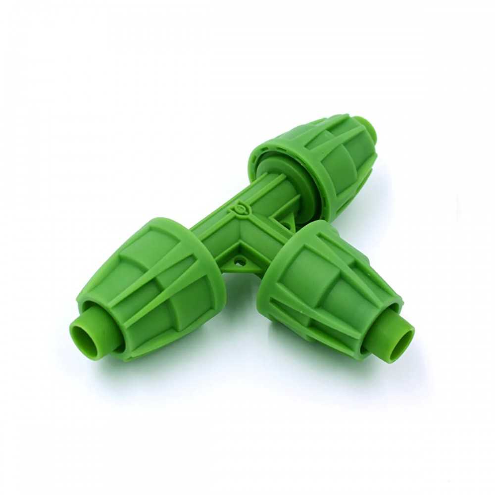 FloraFlex Micro Drip – 16-17mm Pipe Fitting - T Floraflex Produits