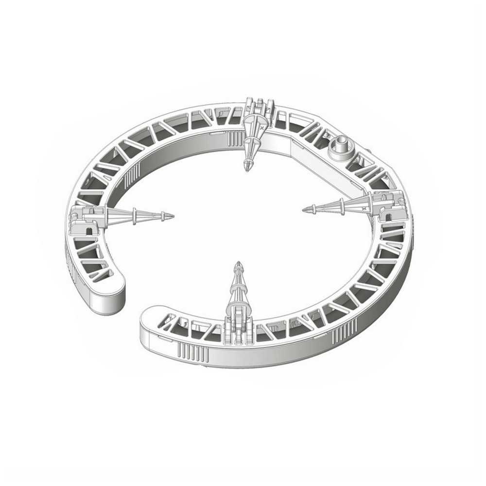 NETBOW NETAFIM drip arch, Ø 12 cm, 4 drippers, TV folding anchors, à l'unité Netafim Products