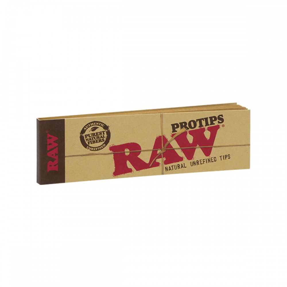 Scatola di Protips crude (24 pezzi) RAW Filtri (carbone attivo, cartone, cellulosa e altri)