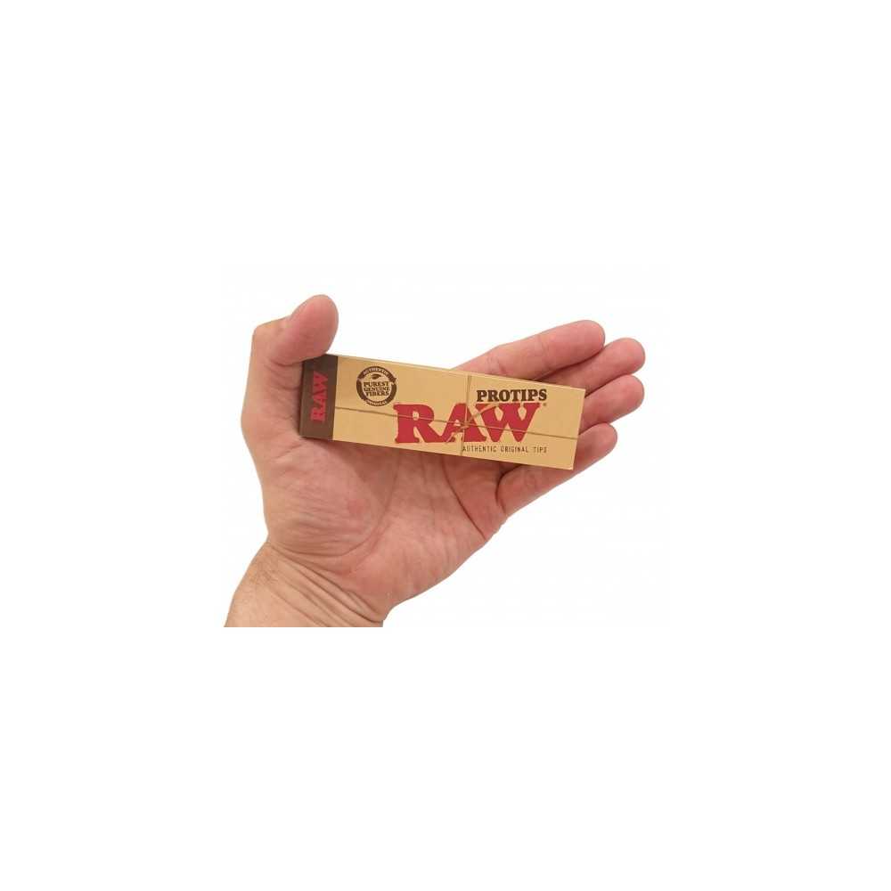 Carton Raw Protips (24 pièces) RAW Filtres (charbon actif, carton, cellulose et autres)