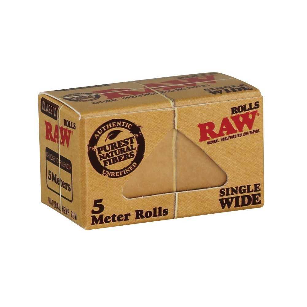 Karton Raw Rolls single wide (24 Stück) RAW Blatt zum Rollen