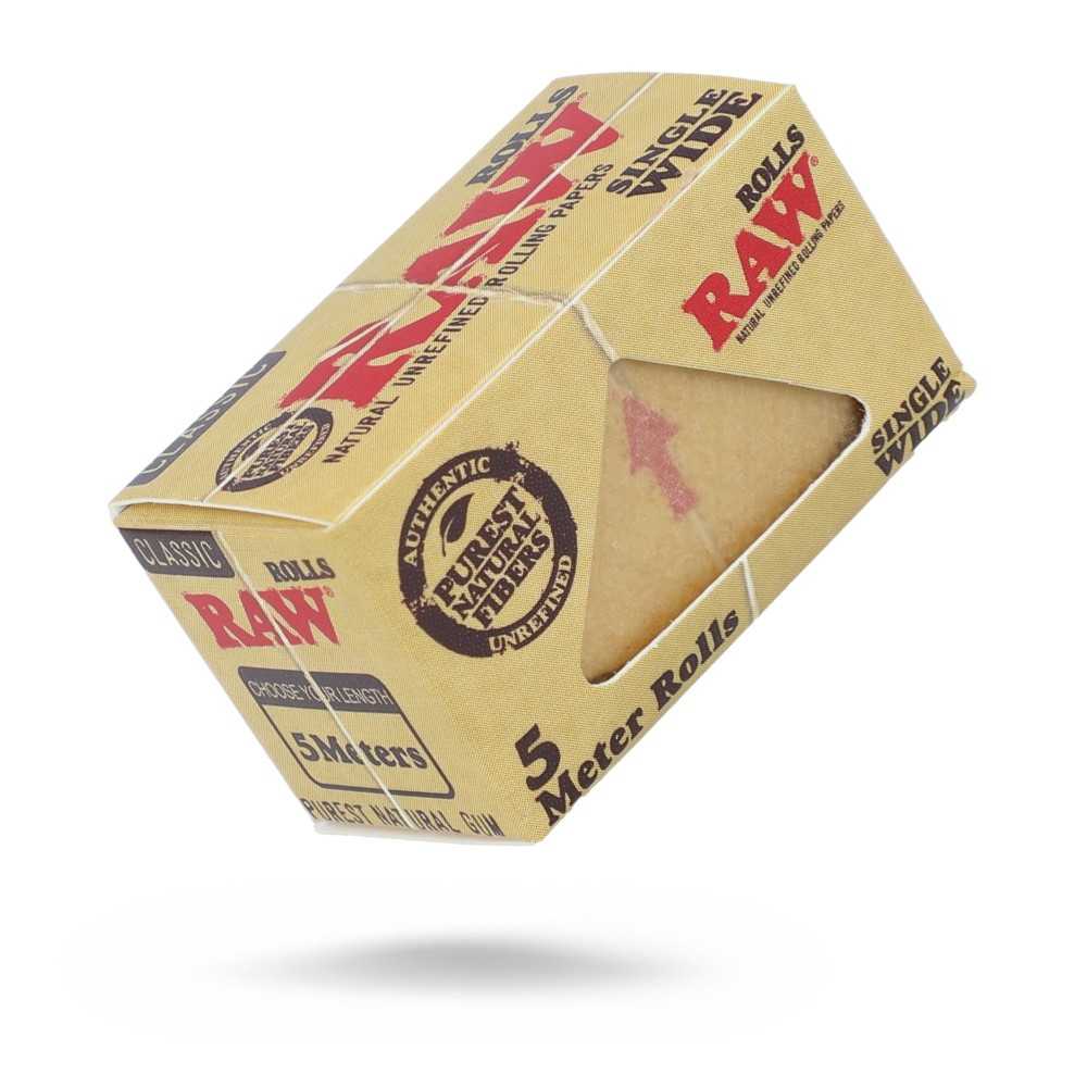 Carton of Raw Rolls single wide (24 pieces) RAW Rolling sheet