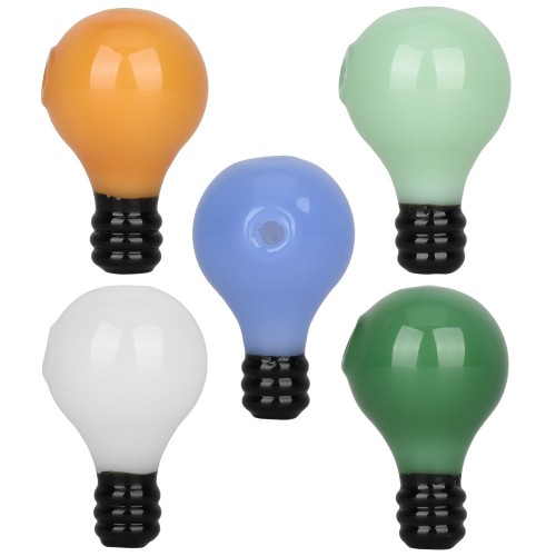 Light Bulb Directional Ball Carb Cap 28mm Assorted Colors