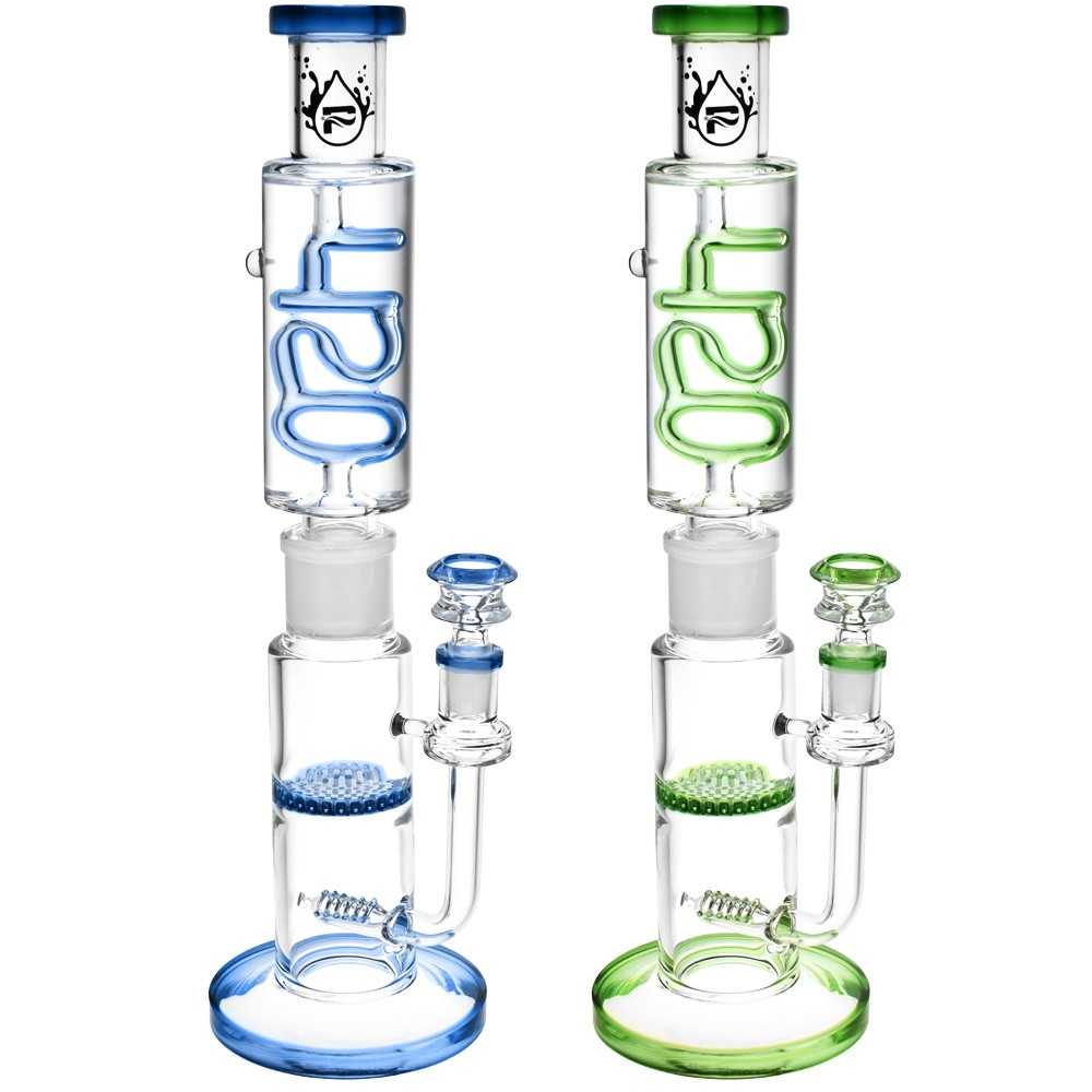 Bong 420 Design Stackable Glycerin Blue Pulsar Products