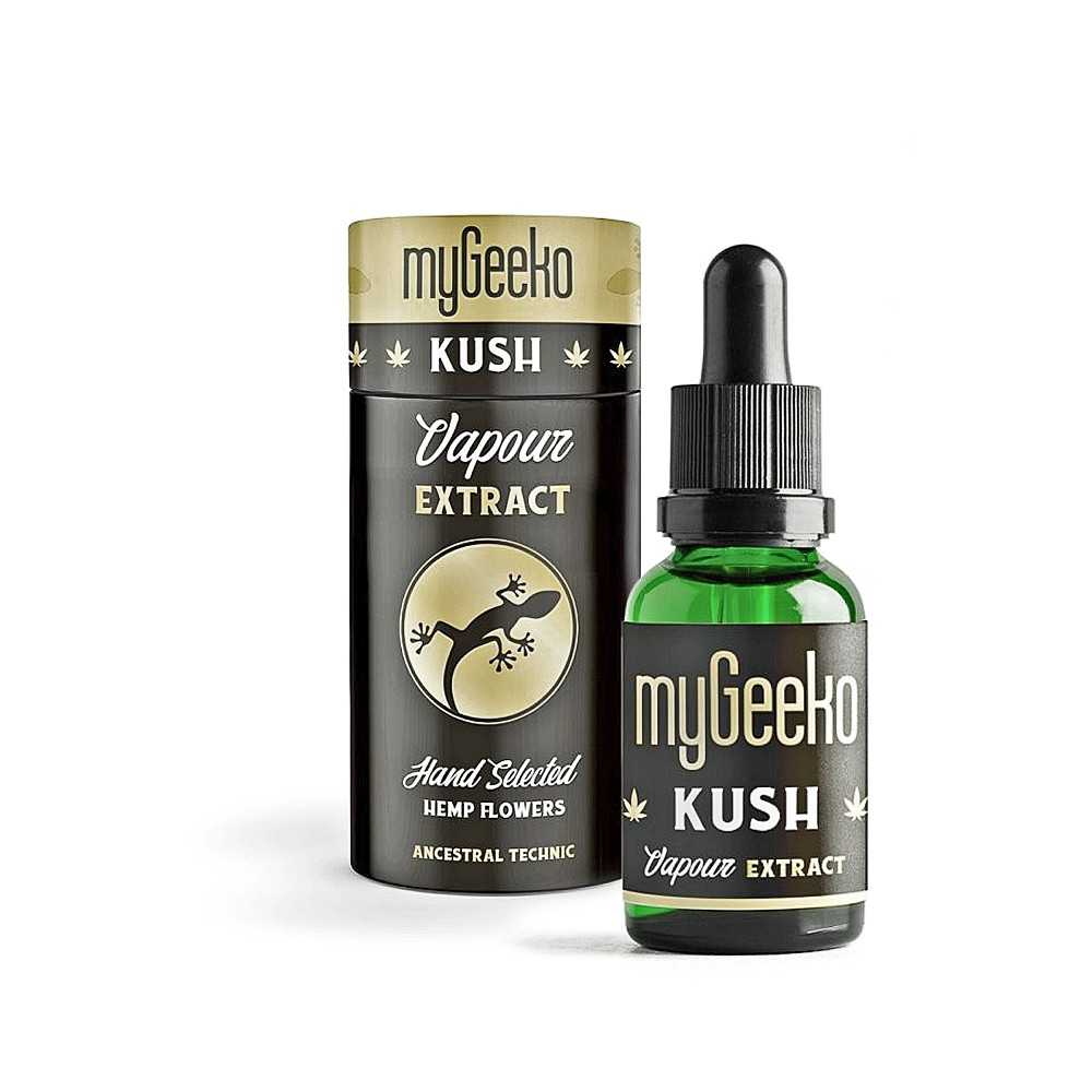 E-liquid myGeeko Kush 10ml 0% THC and 0% CBD Mygeeko Products
