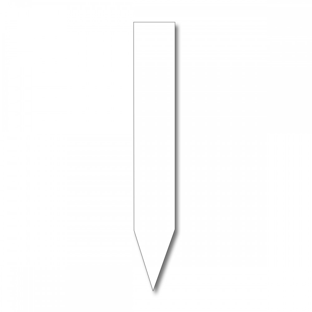 Etichette bianche per quilting 80 x 13 mm 100 pz Garland Mini serra