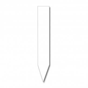 Stecketiketten weiß 80 x 13 mm 100St Garland Mini-Gewächshaus