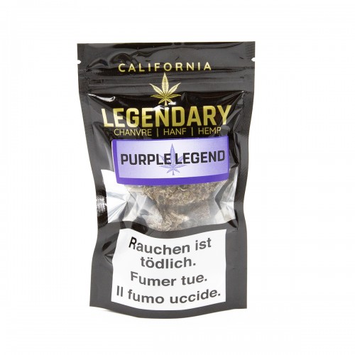 Legendary Premium California CBD Purple Legend 10g Legendary Produits