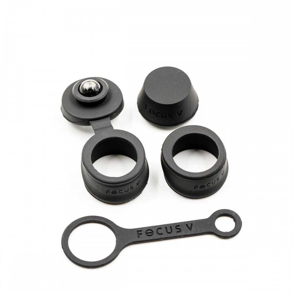 Focus V Carta2 Silicone Accessory Set Black Focus V Produkte