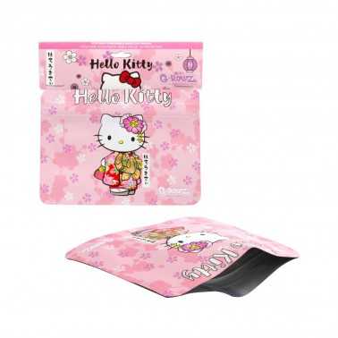 G-Rollz Hello Kitty Kimono Pink Smellproof Bags 105 x 80mm 8pcs G-Rollz Products