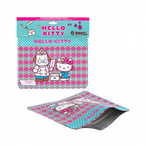 G-Rollz Hello Kitty Doctor Smellproof Bags 105 x 80mm 8pcs G-Rollz Produits