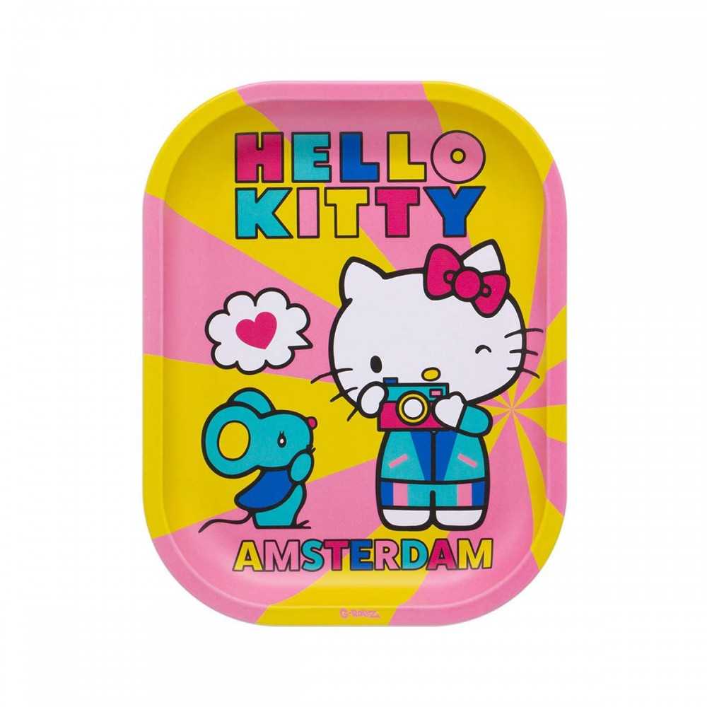 G-Rollz hello Kitty Retro Tourist rolling tray 140 x 180mm G-Rollz Products