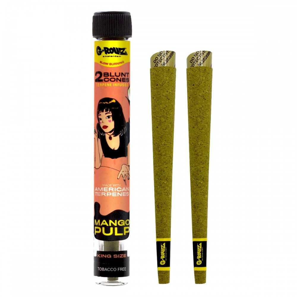 G-Rollz Terpene Infused Blunt Cones 'Mango Pulp G-Rollz Products