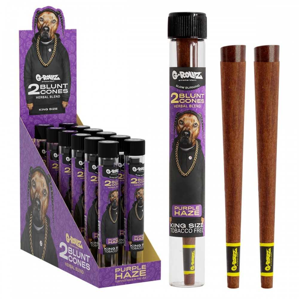 G-Rollz Terpene Infused Cones The Dog "Purple Haze" (Infusionen für Hunde) G-Rollz Produkte