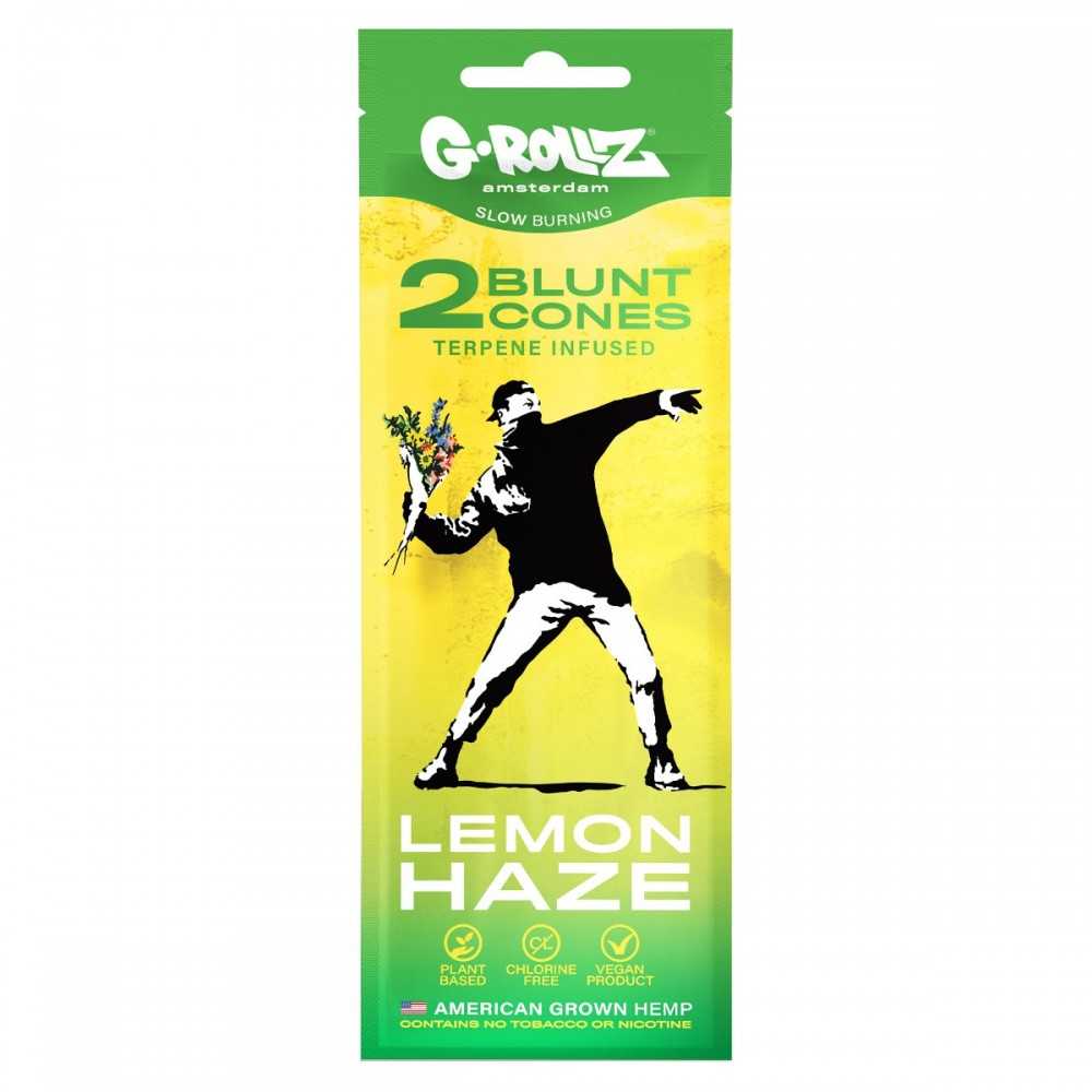 G-ROLLZ Terpene Infused Cones Banksy's "Lemon Haze G-Rollz Products