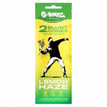 G-ROLLZ Terpene Infused Cones Banksy's "Lemon Haze G-Rollz Products