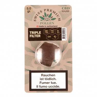 Hash CBD Swiss Premium Pollen "Triple Filter" 5g Swiss Premium Pollen Produkte