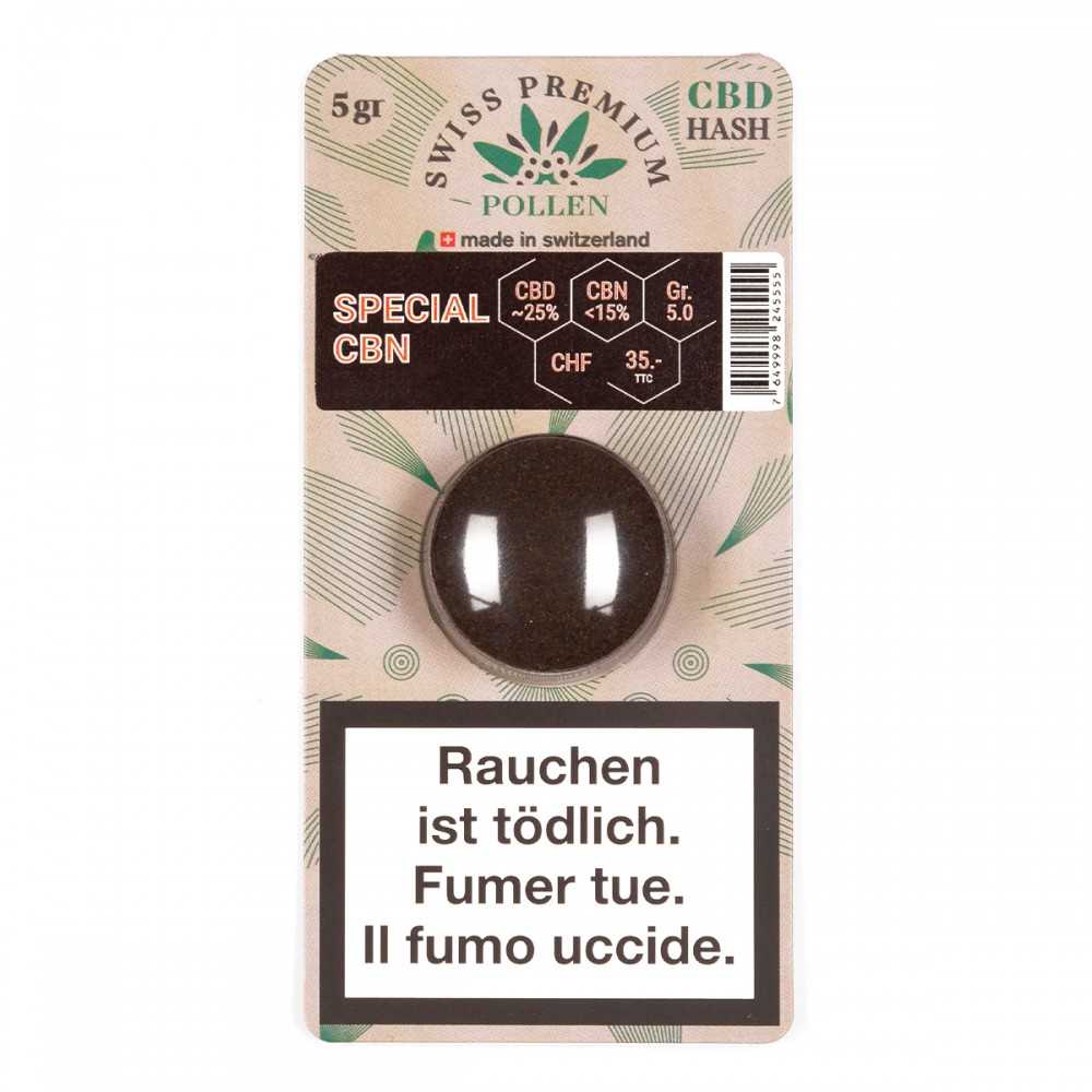 Hash CBD Swiss Premium Pollen "Special CBN / Swiss Dream Swiss Premium Pollen Prodotti