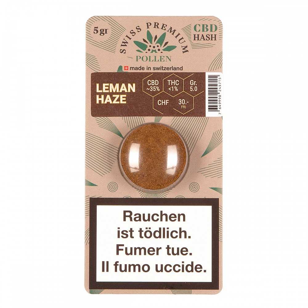 Hash CBD Swiss Premium Pollen "Leman Haze" (Leman-Haze) Swiss Premium Pollen Produkte