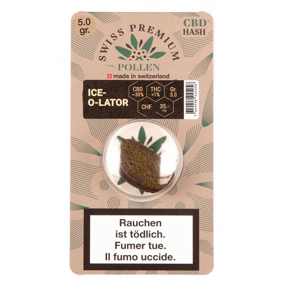 Hash CBD Swiss Premium Pollen "Eis-O-Lator" Swiss Premium Pollen Produkte