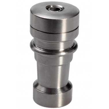 Titanium Nail grade 2 Universal Male/Female Black Leaf SMOKE SHOP