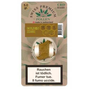 Hash CBD Swiss Premium Pollen "Golden Kush" 5g Swiss Premium Pollen Produkte