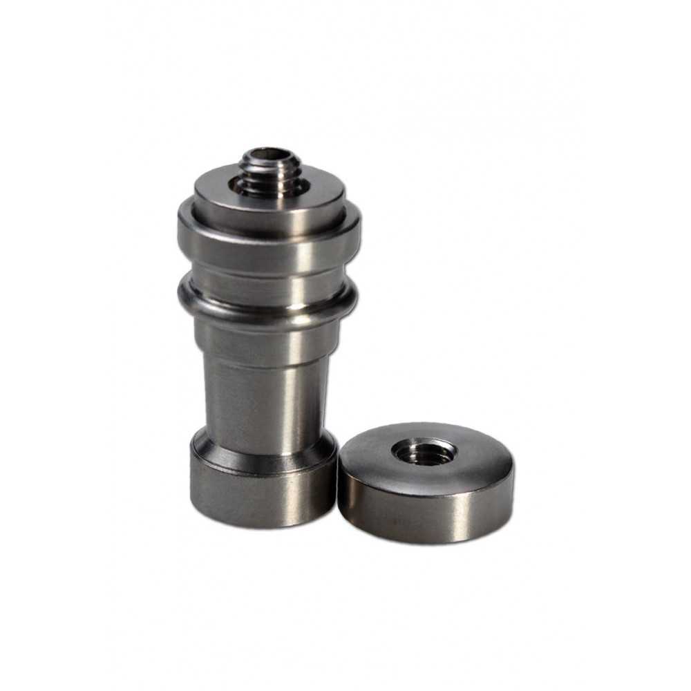 Titanium Grade 2 Nail Universal männlich/weiblich Black Leaf SMOKE SHOP