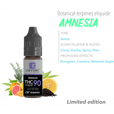Cannaliz THC Vape E-liquid Amnesia Cannaliz Prodotti