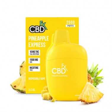 Penna da svapo CBDFX Pineapple Express THC 1500mg CBD + 10mg THC CBD FX Prodotti