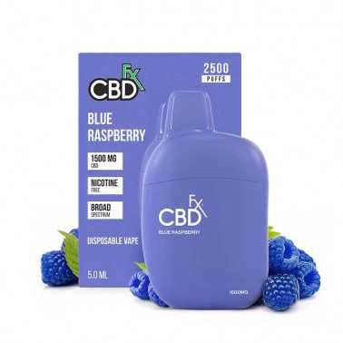 CBDFX Penna da Vape CBD al lampone blu 1500mg CBD FX Prodotti