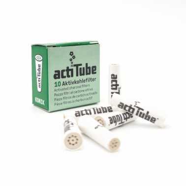 Filter Actitube Konik slim 6mm 10 Stück Actitube Filter (Aktivkohle, Pappe, Zellulose und andere)