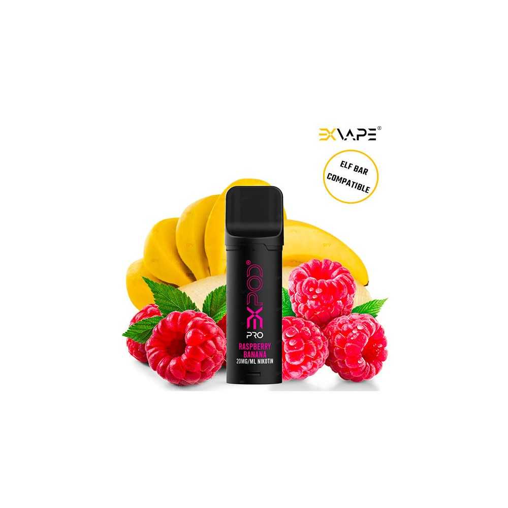 Cartuccia Expod Pro - Lampone Banana - Exvape Exvape Prodotti