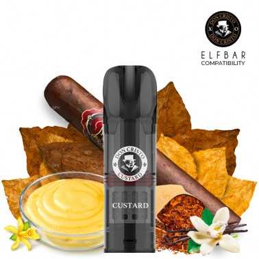Cartouches Don Cristo Custard - PGVG Labs - Pack x2 DON CRISTO BY PGVG LABS Produits