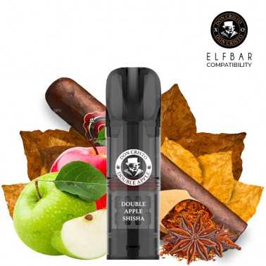 Don Cristo Double Apple Shisha Cartridges - PGVG Labs - Pack x2 DON CRISTO BY PGVG LABS Products