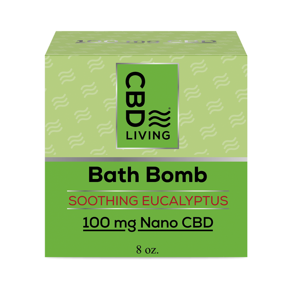 CBD Living Bomba da bagno all'eucalipto CBD Living Prodotti