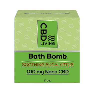 CBD Living Bomba da bagno all'eucalipto CBD Living Prodotti
