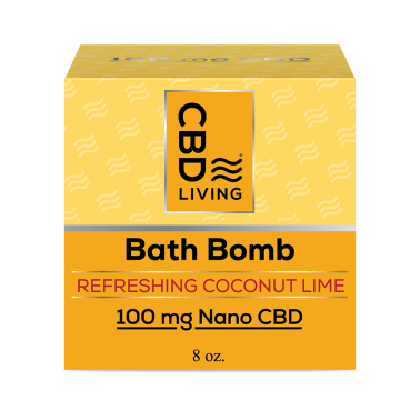 CBD Living Bomba da bagno cocco e lime CBD Living Prodotti