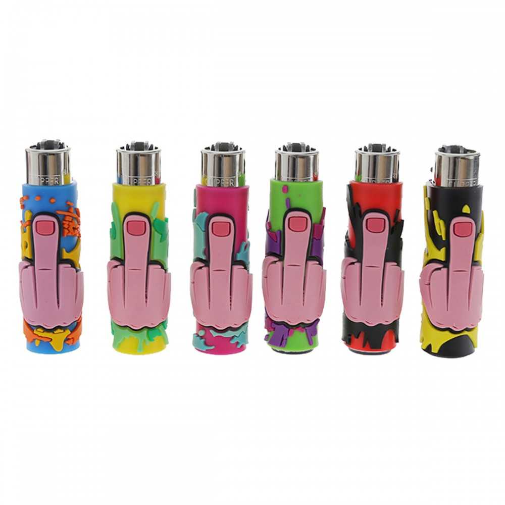 Clipper Cover Silikon Pop Fingers Cousu main assort Clipper Produits