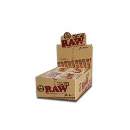 Raw Perfecto Pré-Roulé Cone Filtre RAW Filtres